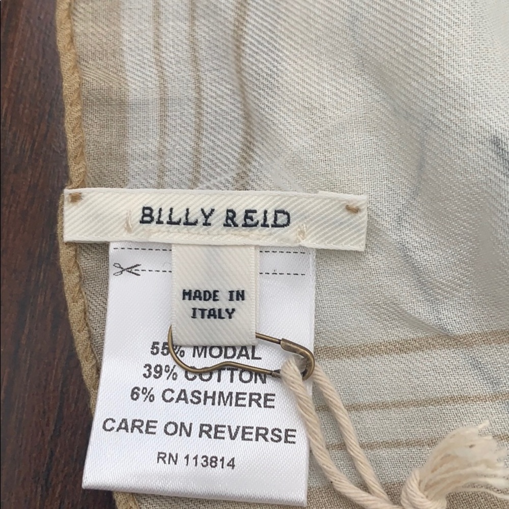 NWT Billy Reid modal/cotton/cashmere scarf